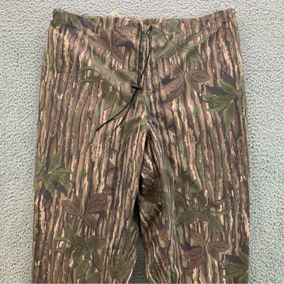 Vintage 10X Gore-Tex Real Tree Camo Hunting Rain Pants Men - Size XL Waist 40-42 - Picture 2 of 16